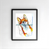 HAPPY FOX, PART OF THE 'ANIMAL ART COLLECTION'