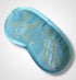 Sky Blue Sea Shells Linen Lavender Infused Eye Mask