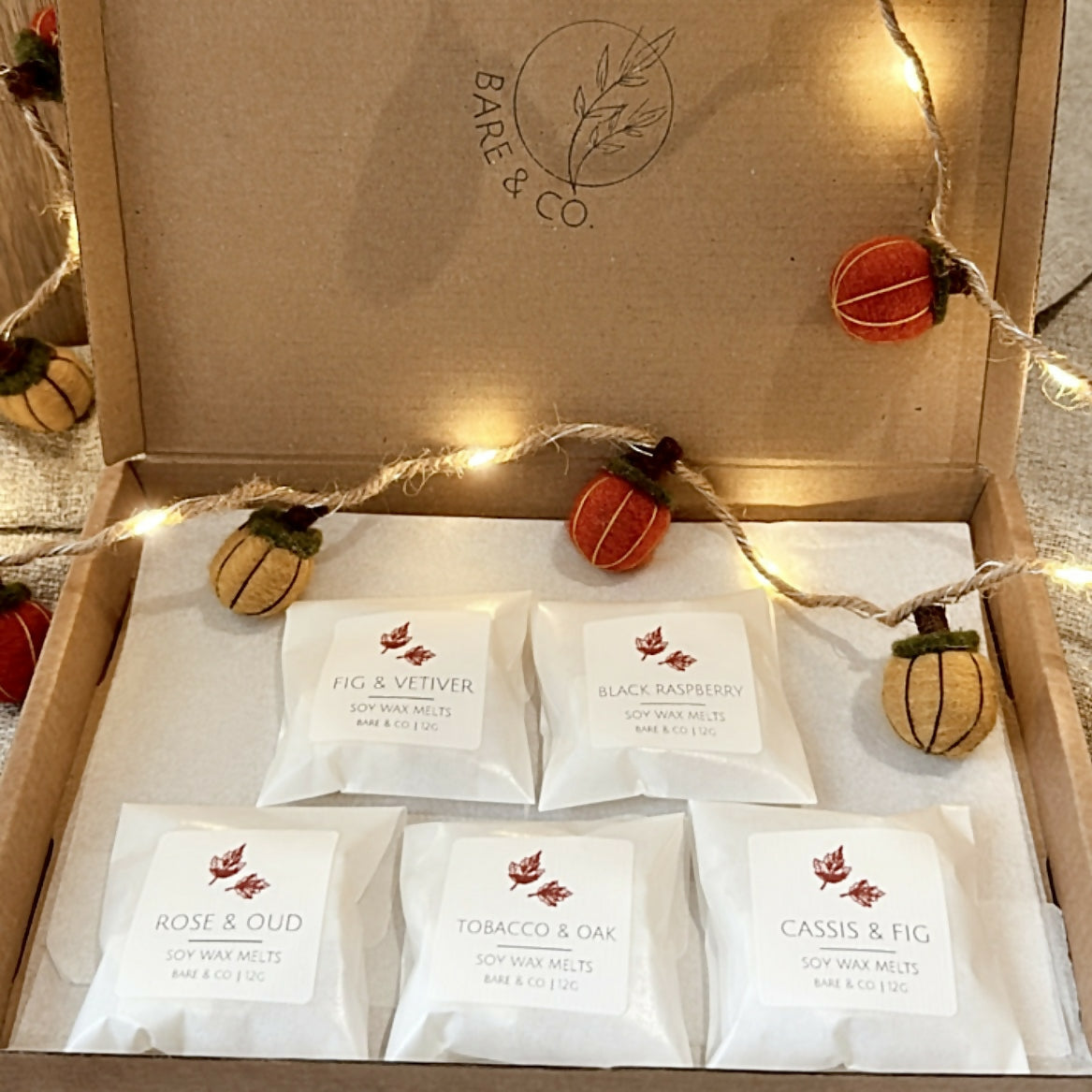 AUTUMN FRAGRANCES WAX MELT TASTER BOX