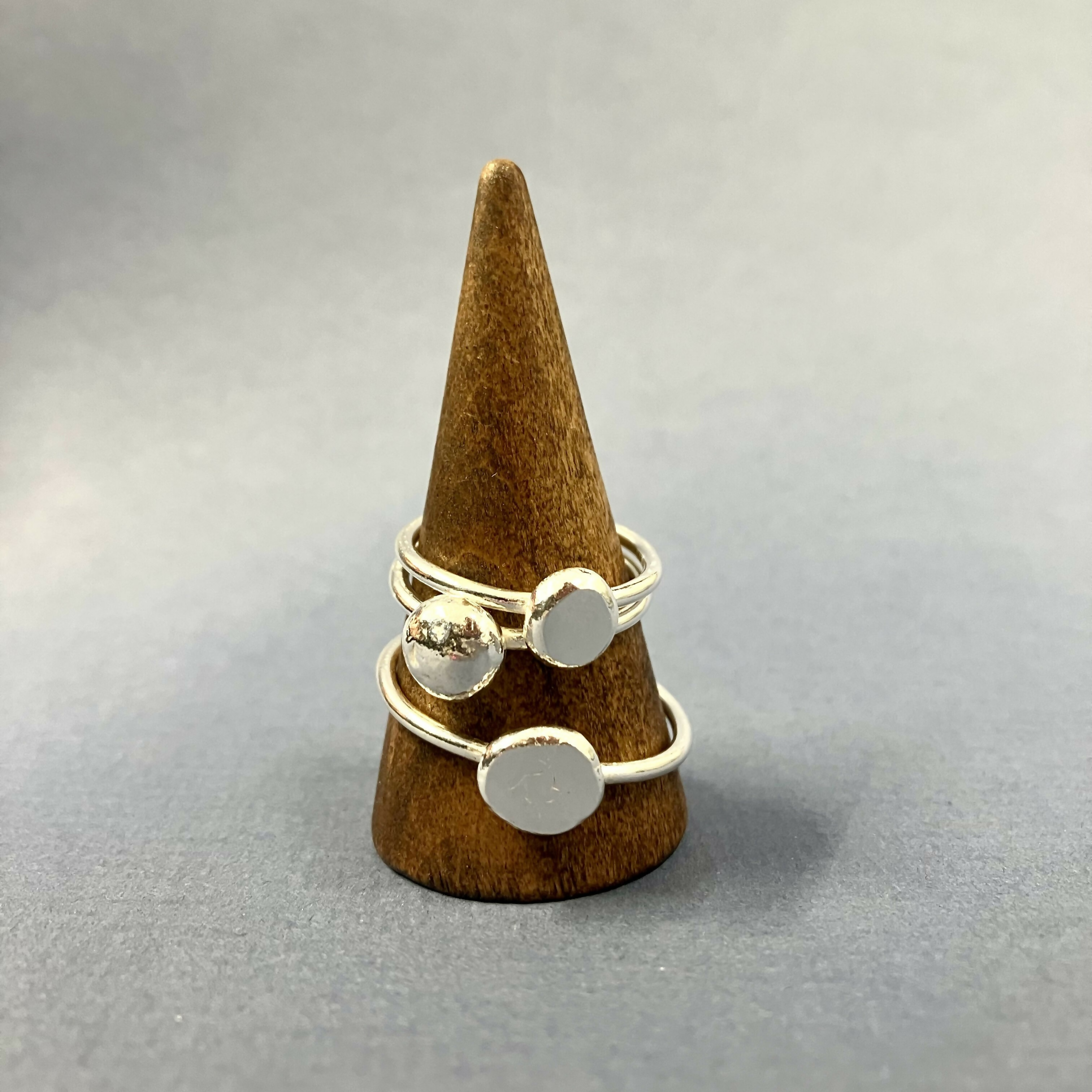 Large Pebble Stacking Ring