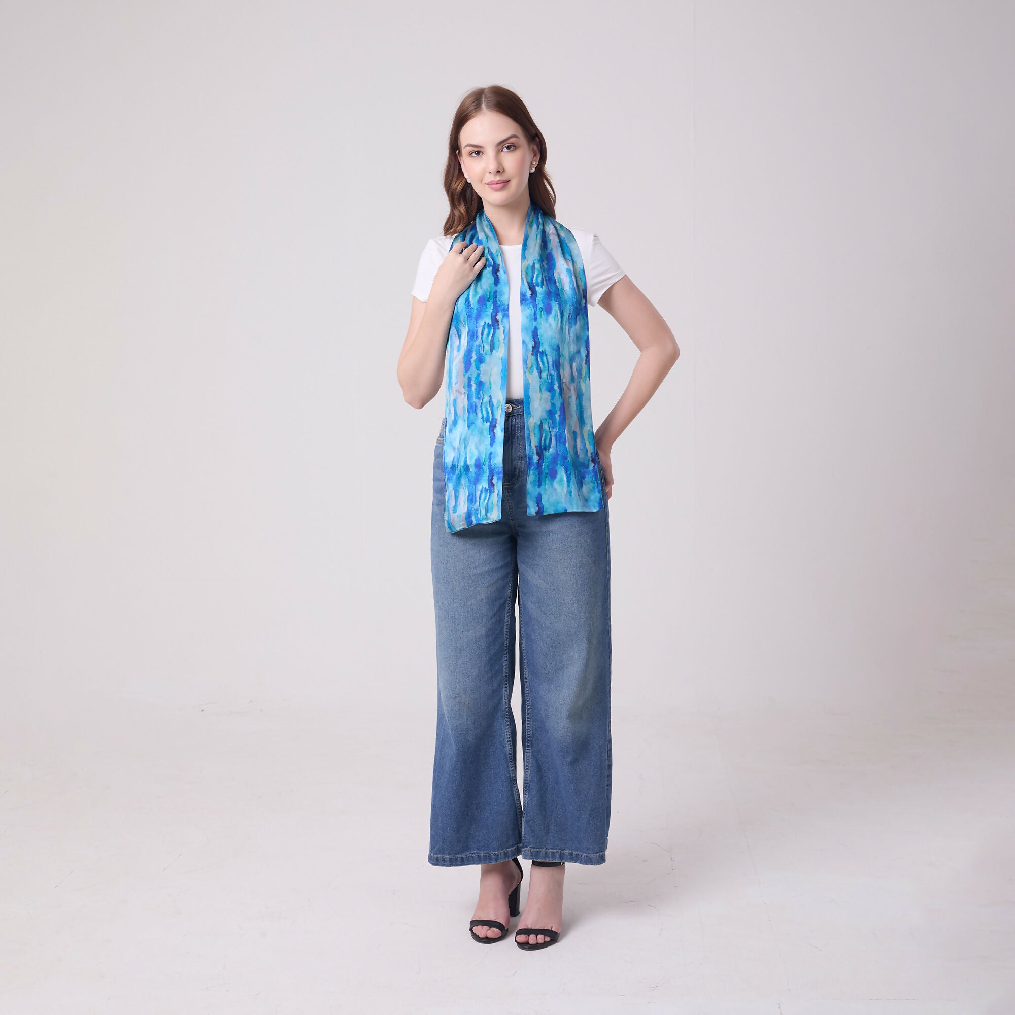 Double Sided Silk Scarf - Various Designs