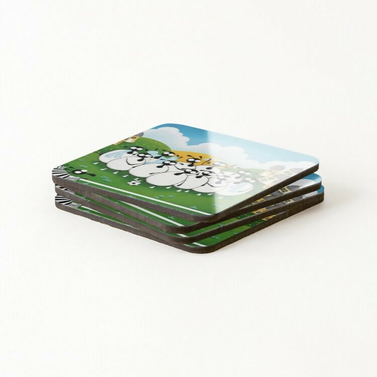 Yorkshear Ewenited - Coaster