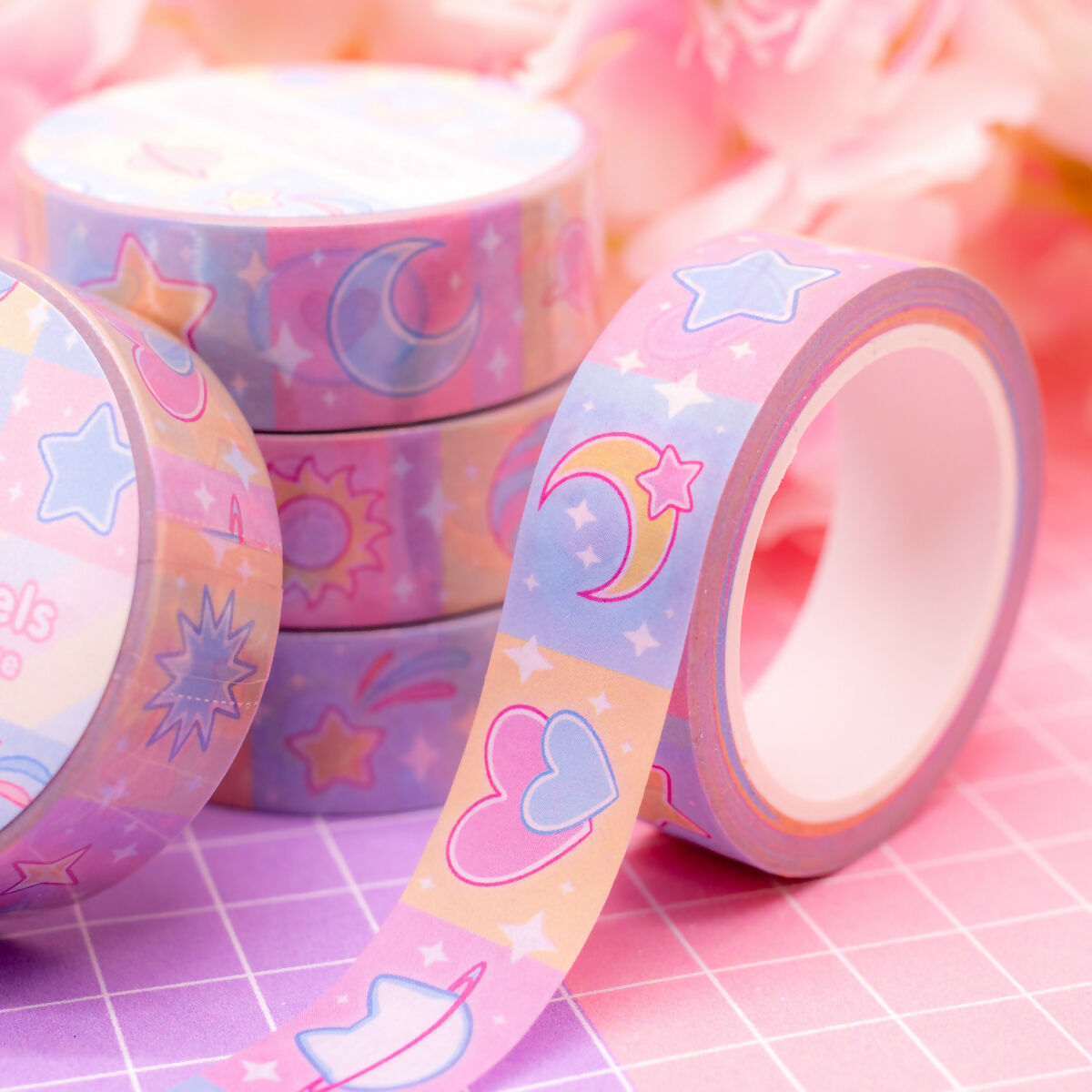 Washi Tape - Celestial Pastels
