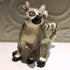 Ceramic Ring tailed lemur sculpture