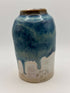 Blue Hand Thrown Reed Diffuser Bottle/Bud Vase