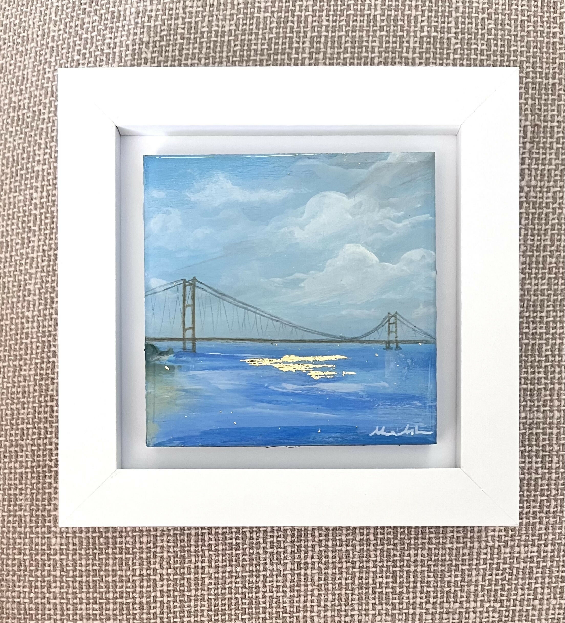 Mini Humber Bridge - Original Painting