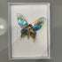 Boxed Butterfly Mixed Media Card