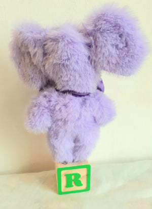 Fluffy Purple Elephant