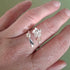 Handmade Adjustable Flower Ring With Moonstone & Prehnite