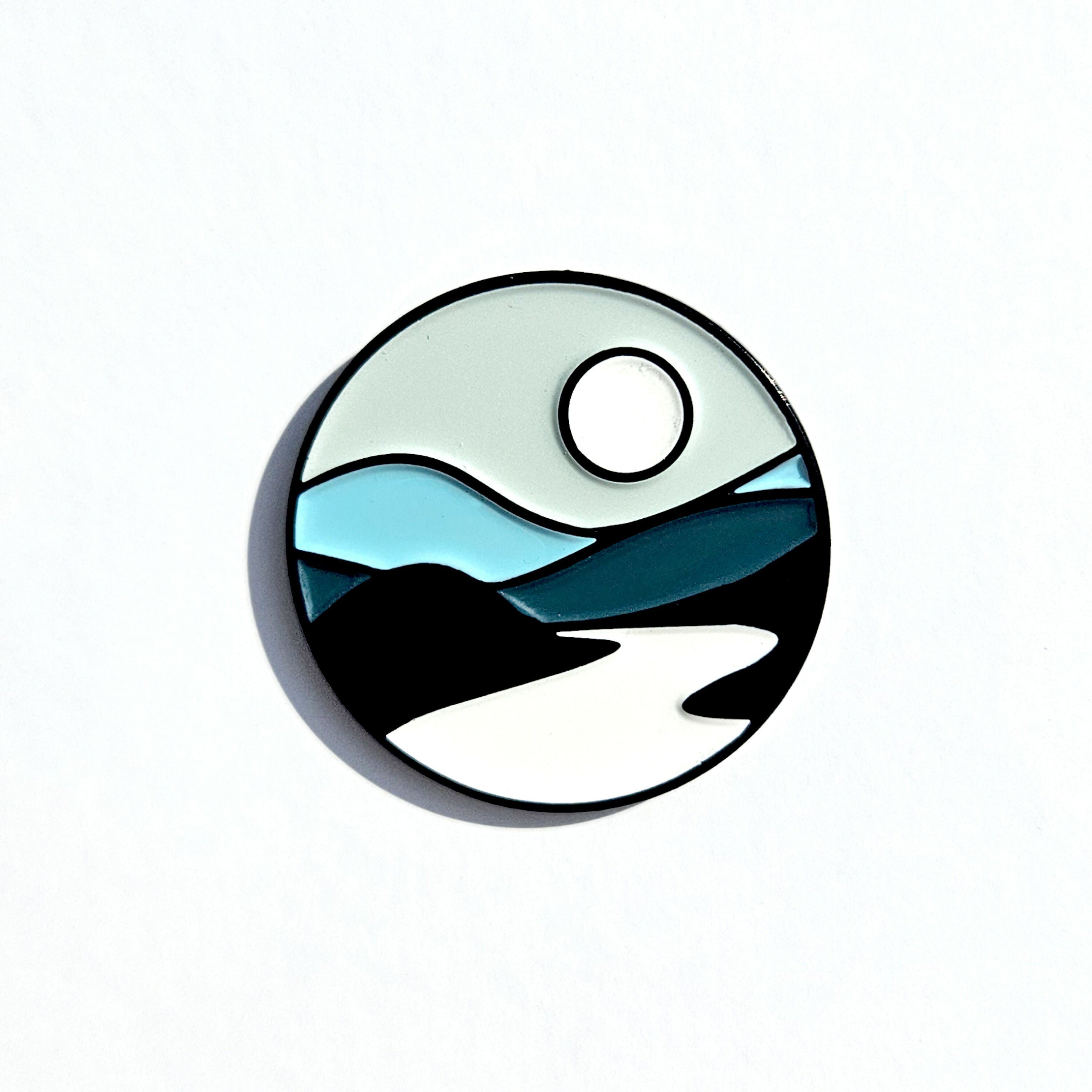 Lost In The Landscape, Pin Badge
