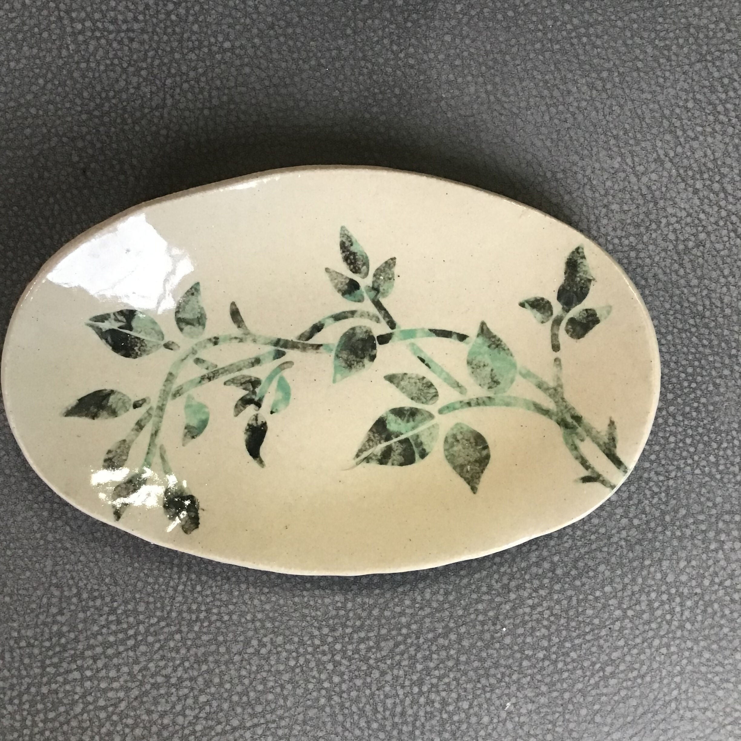 Oval Ceramic Trinket Dish