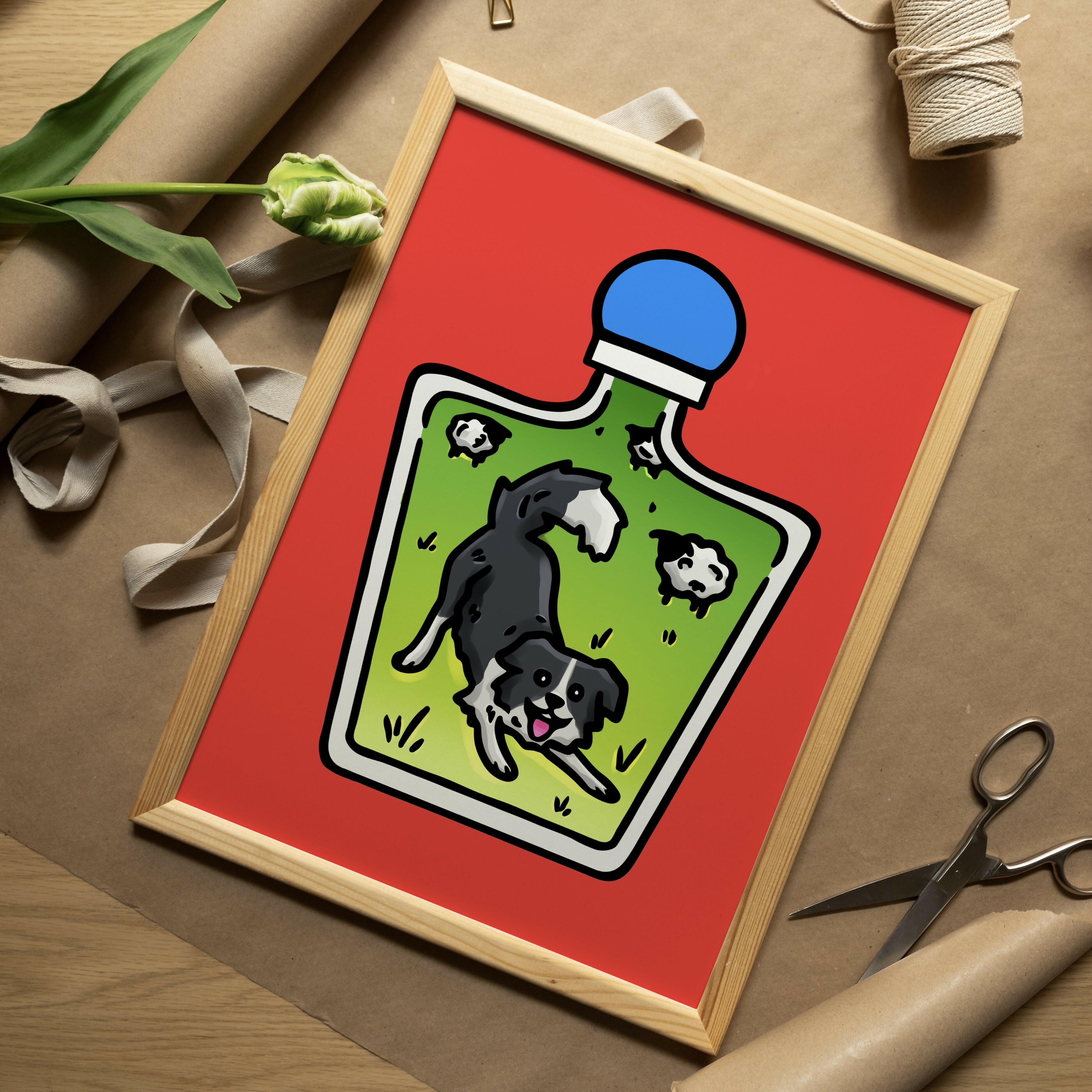 Prints - Border Collie