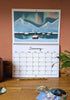 2027 Illustrated Landscapes Calendar A3