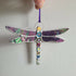 Glass Dragonfly Hanging Decoration