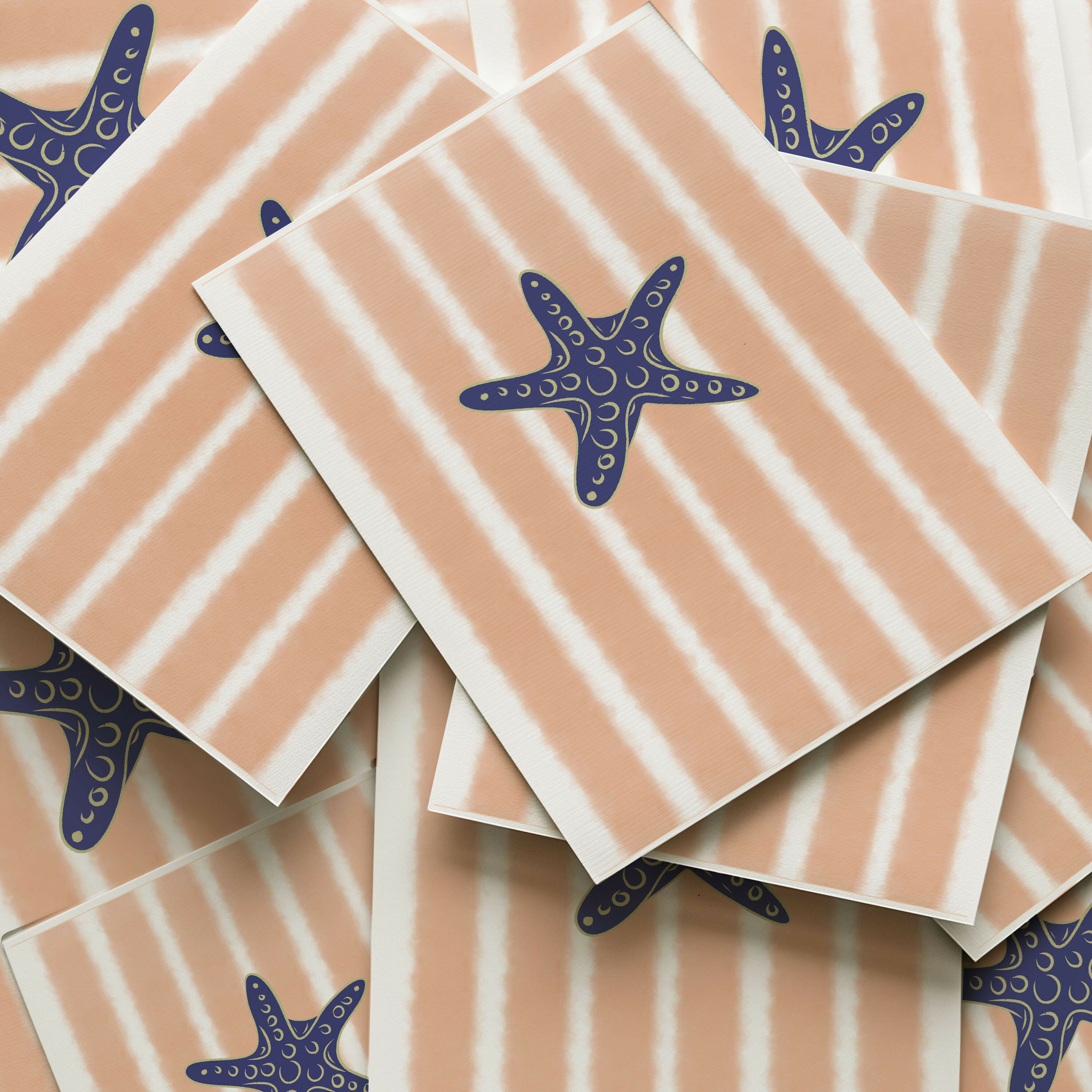STARFISH COASTAL PRINT