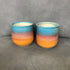 Ceramic Rainbow Pots