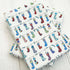 Christmas Organic Cotton Tea Towel - Stockings