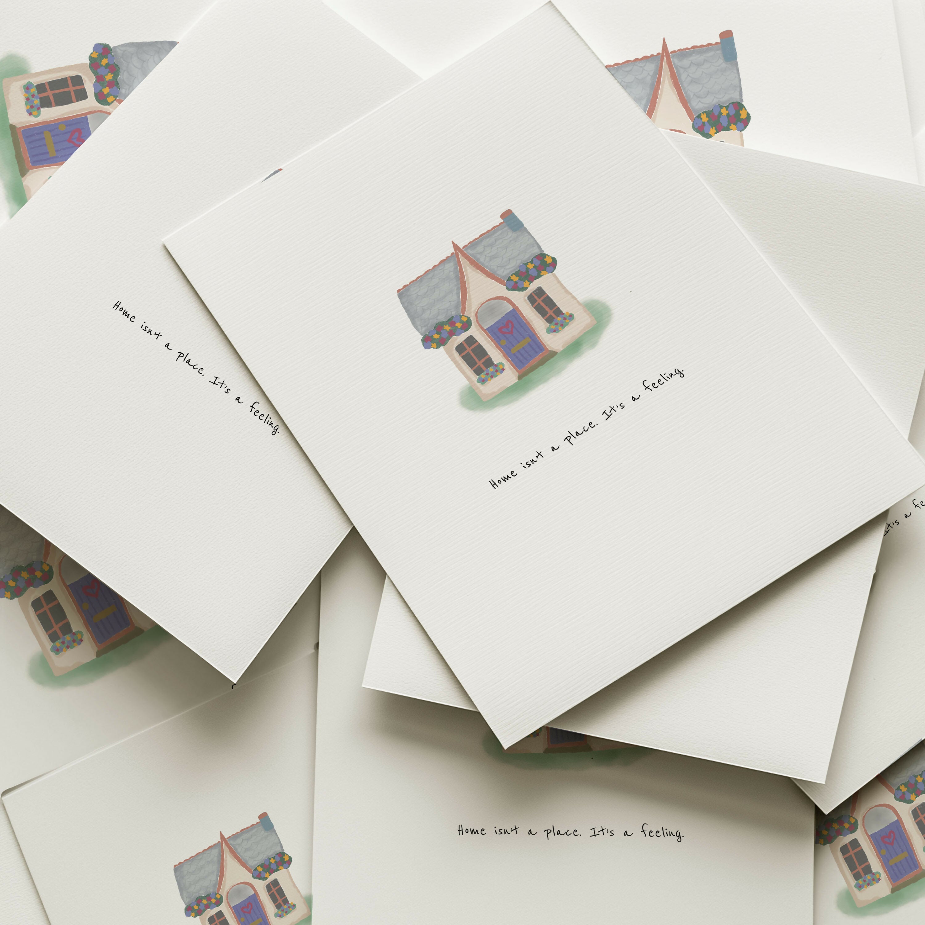 HOME IS A FEELING PRINT