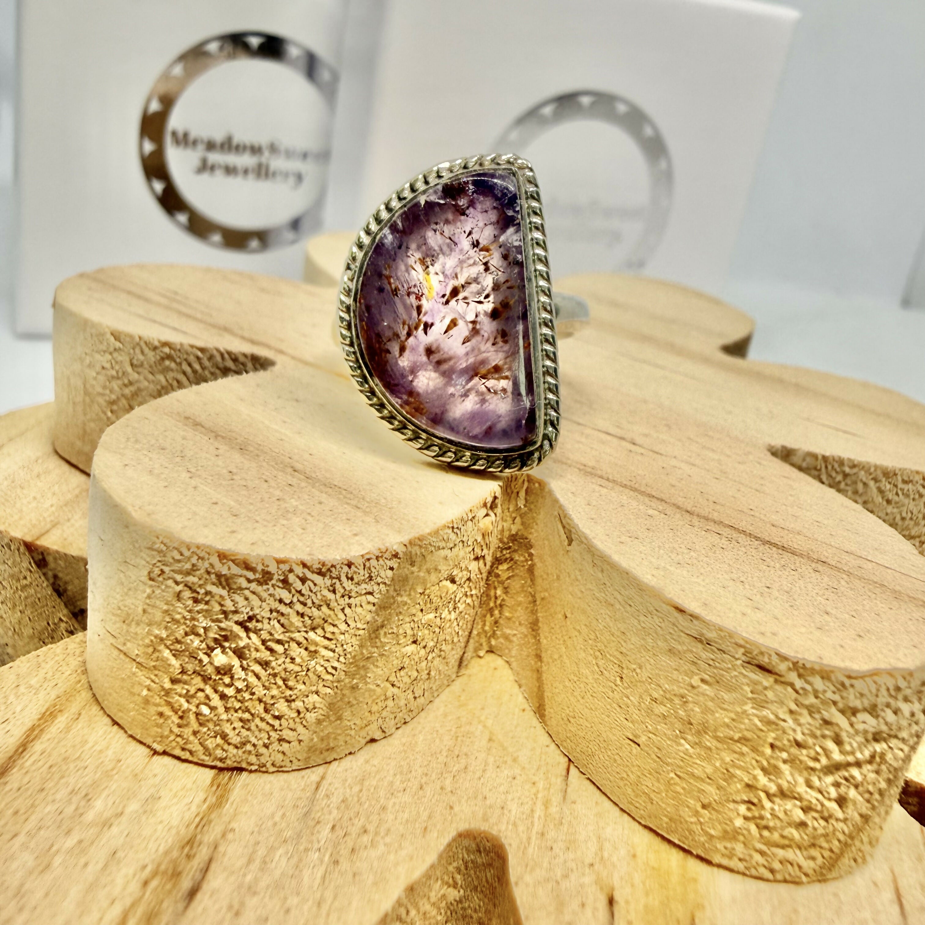 SUPER SEVEN CRESCENT RING SIZE N