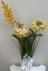 Handmade Sky Blue Gerbera Floral Arrangement