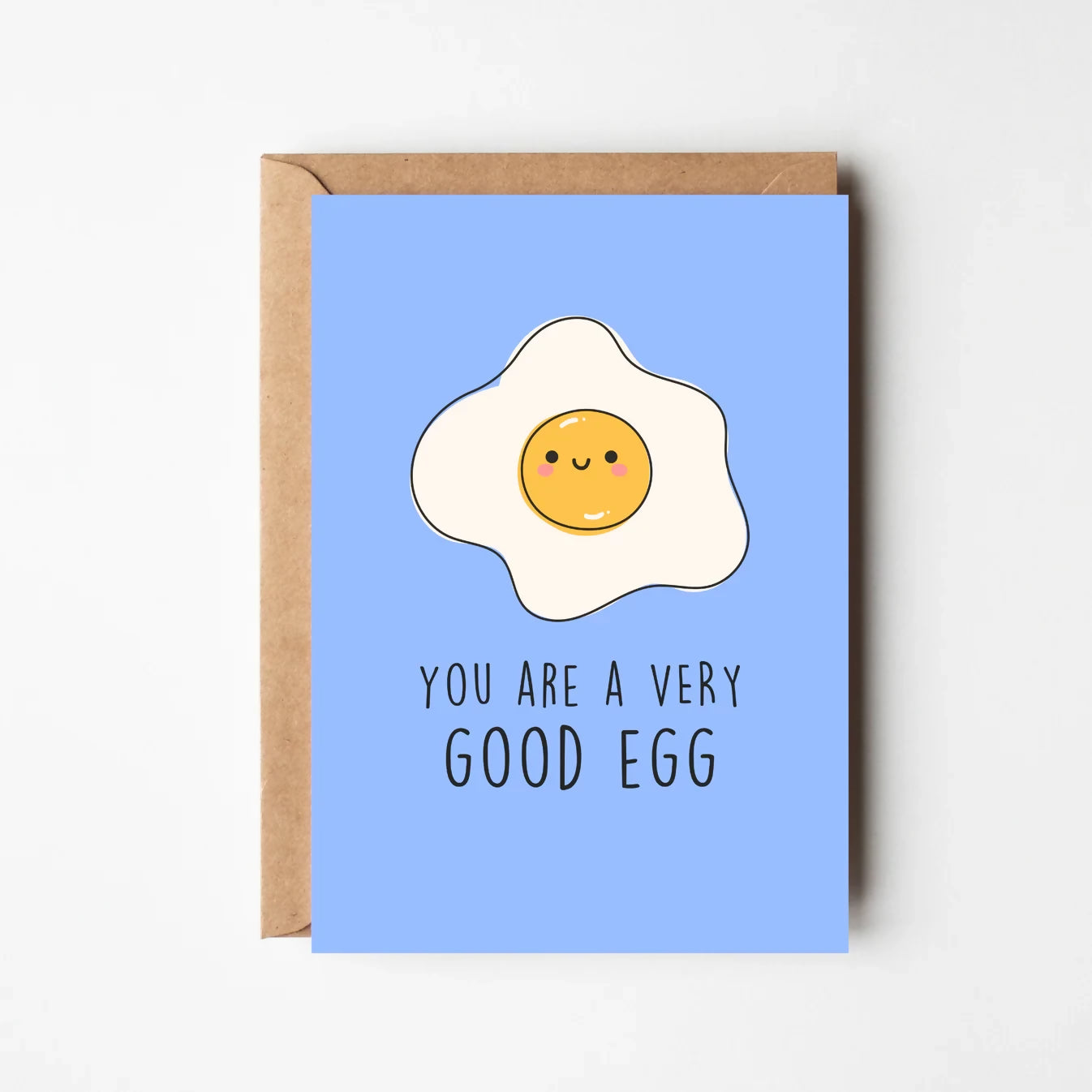 GOOD EGG THANK YOU GREETINGS CARD