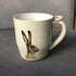 Handpainted stoneware Animal Mug - Brown/Cream