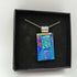 Rainbow Coloured Dichroic Pendant