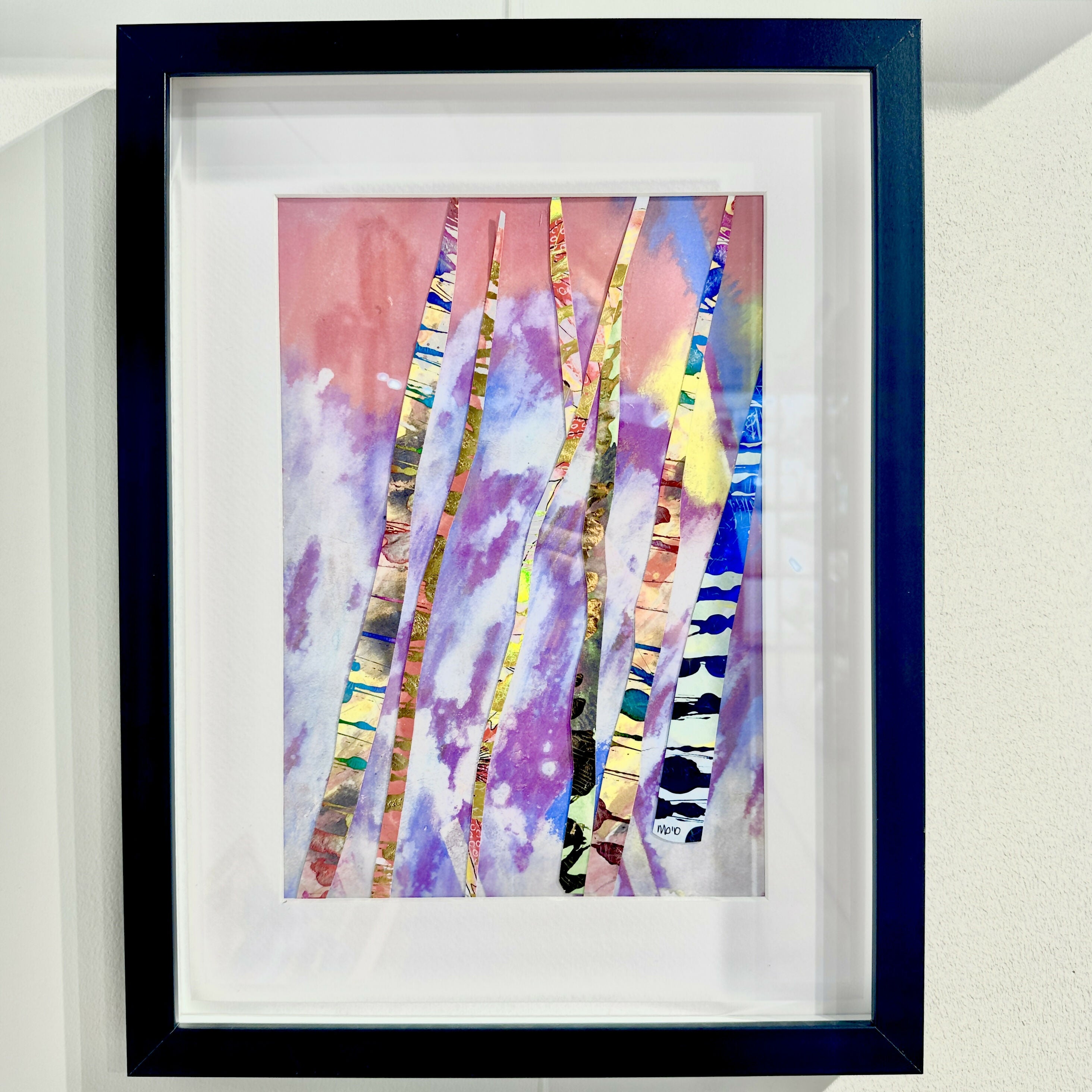 Mountain Heat A4 Framed (Black)