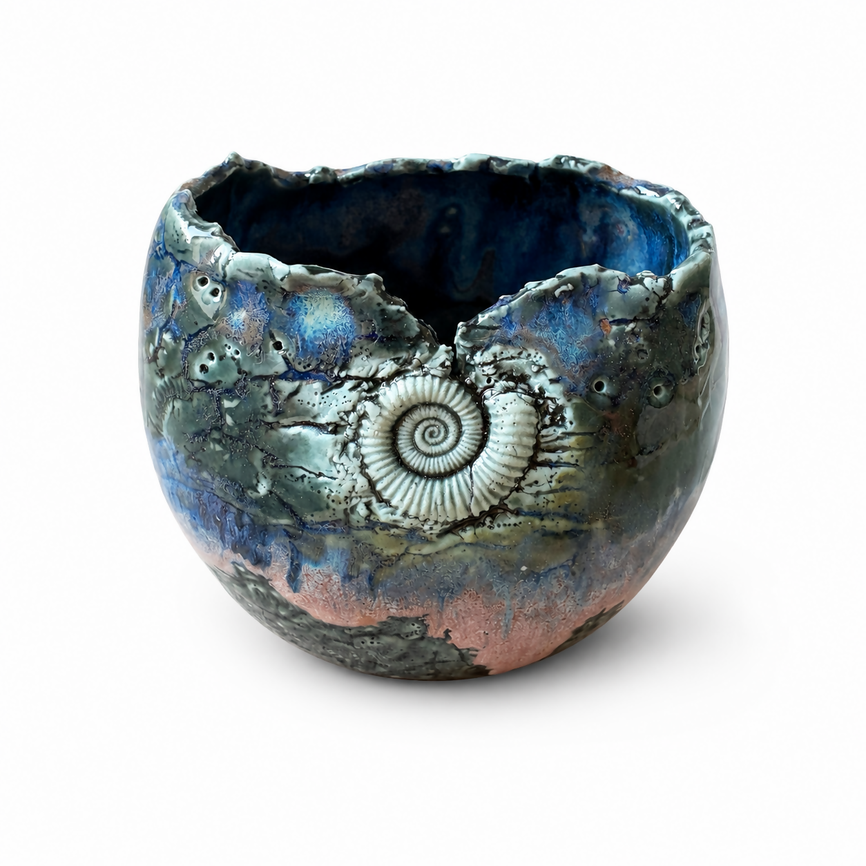 Porcelain Oval Vase