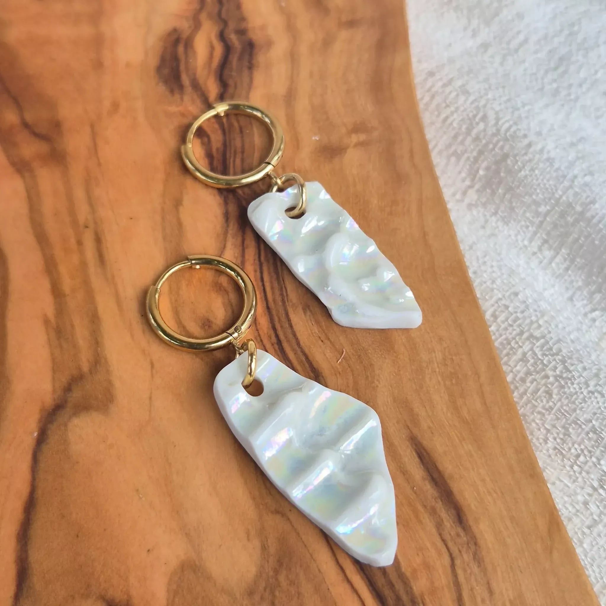 Recycled Ceramic Earring