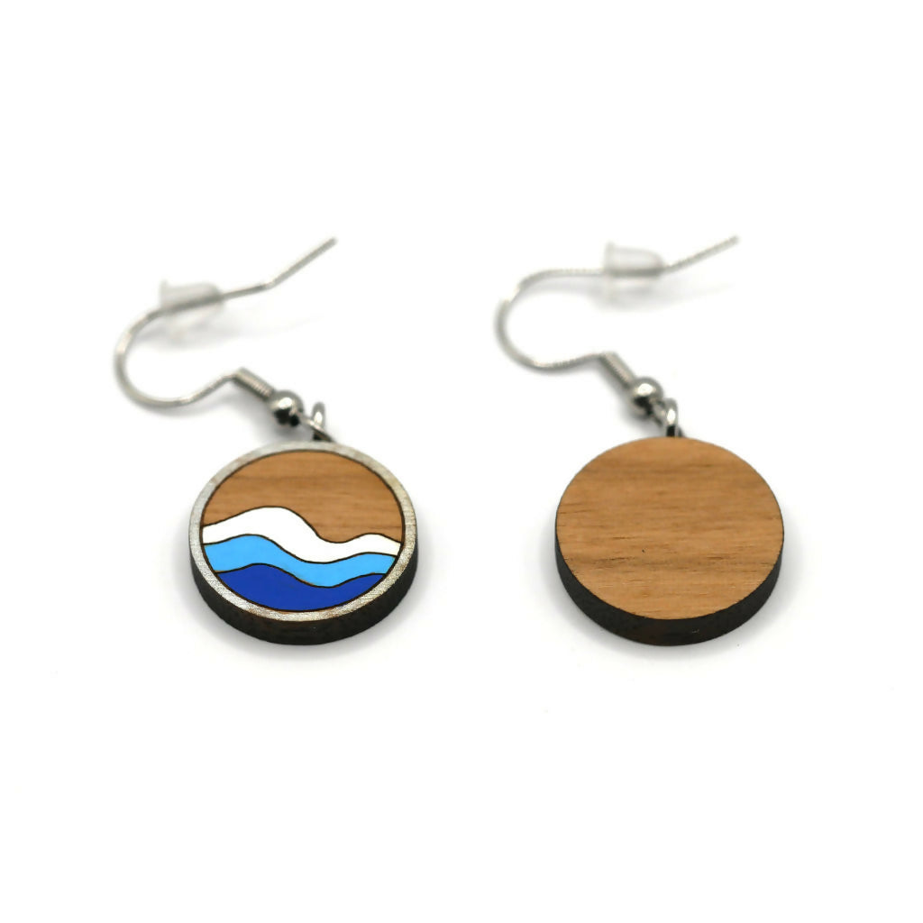 Waves Dangle Earrings