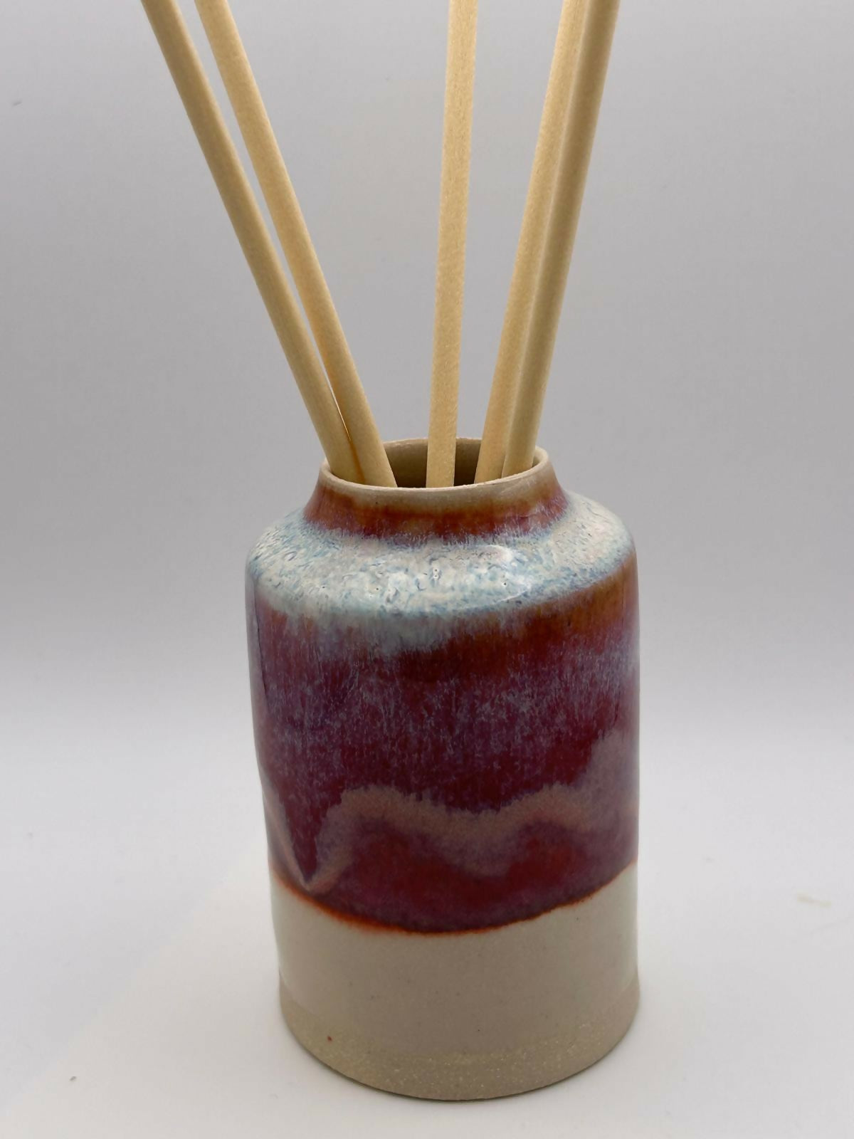 Drippy Glazed Reed Diffuser Bottle/Bud Vase