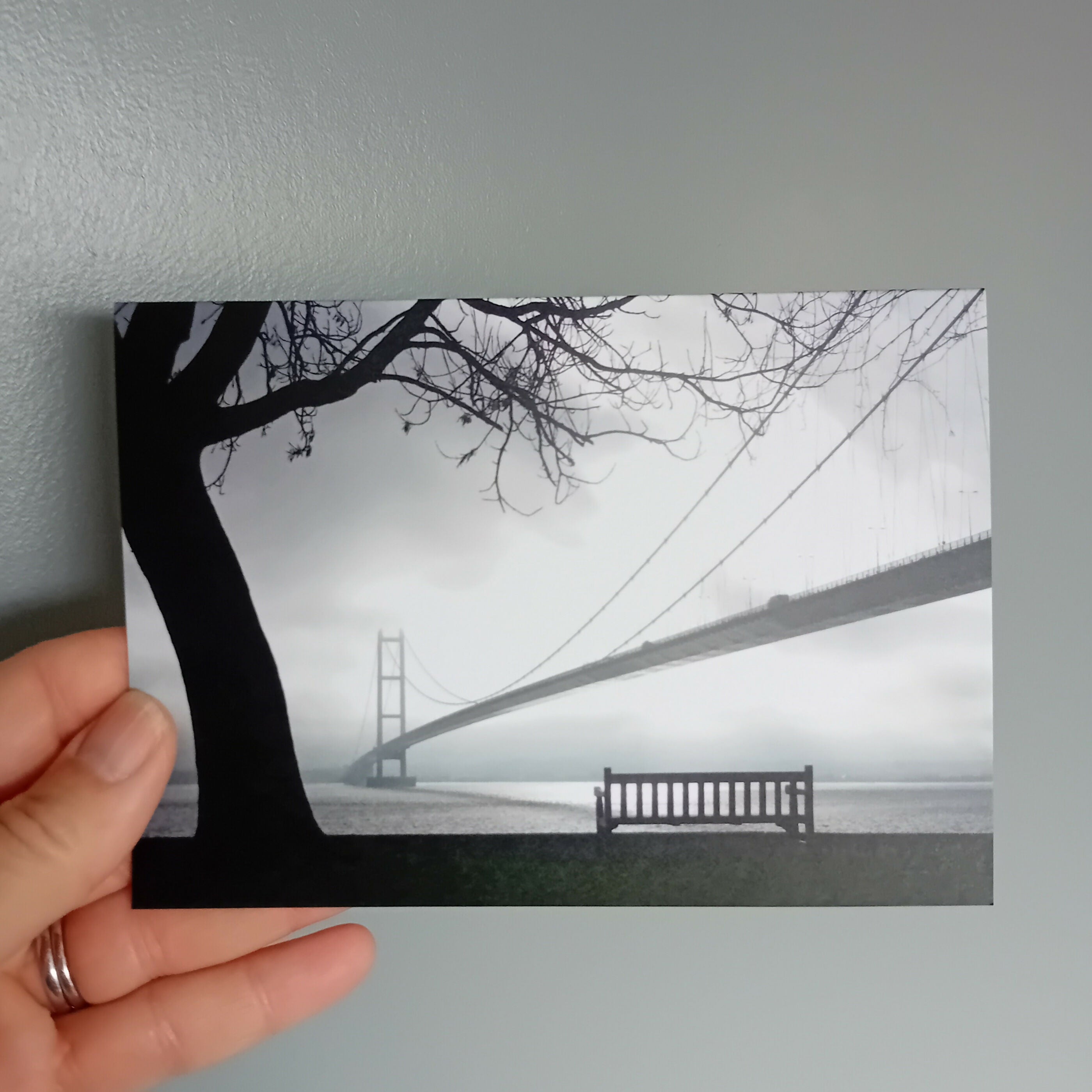 Bridge and Bench - Card