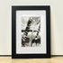 Winter Print 24cm x 18cm Framed (Black)