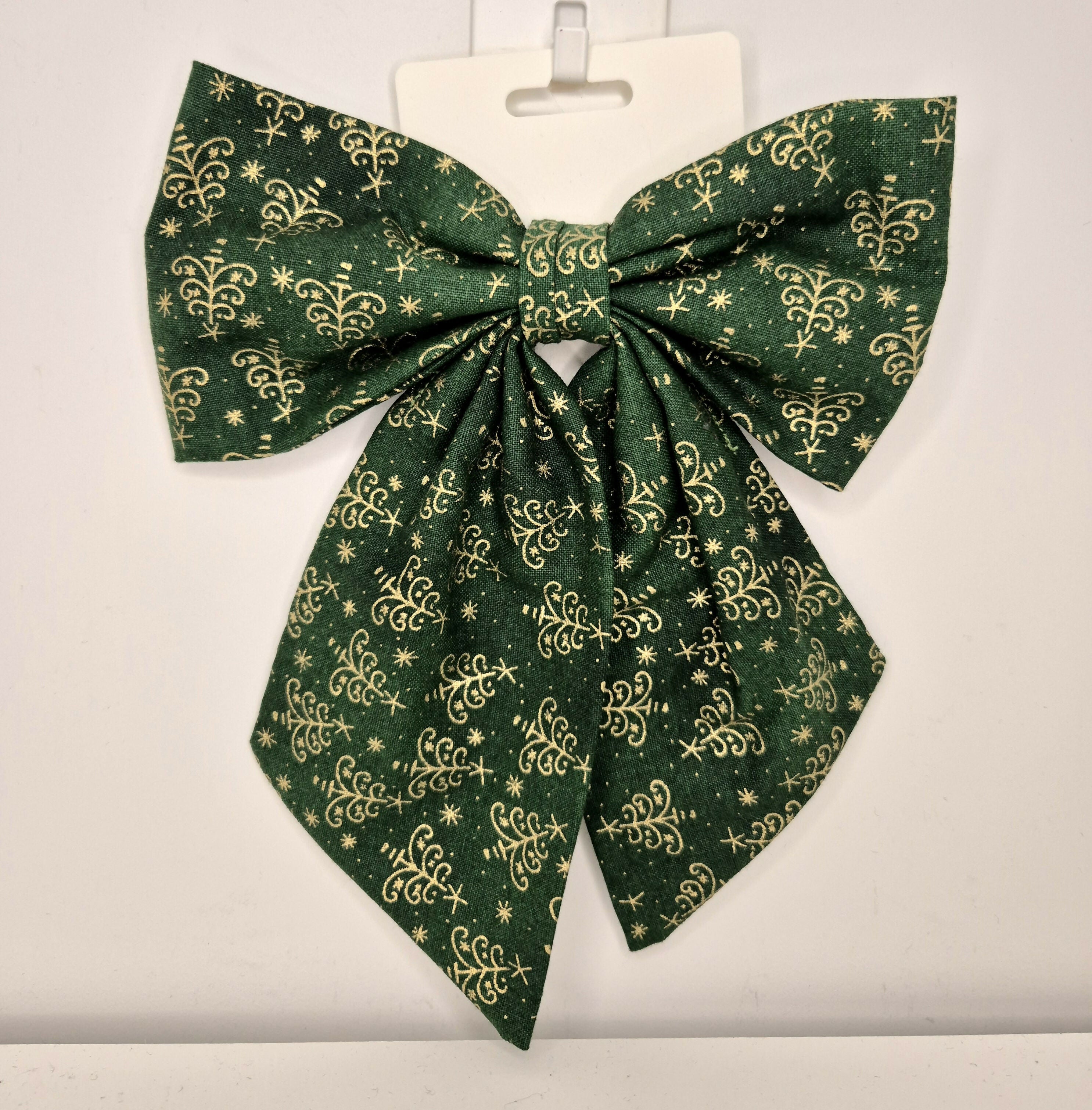 Festive Hair Bow Clip