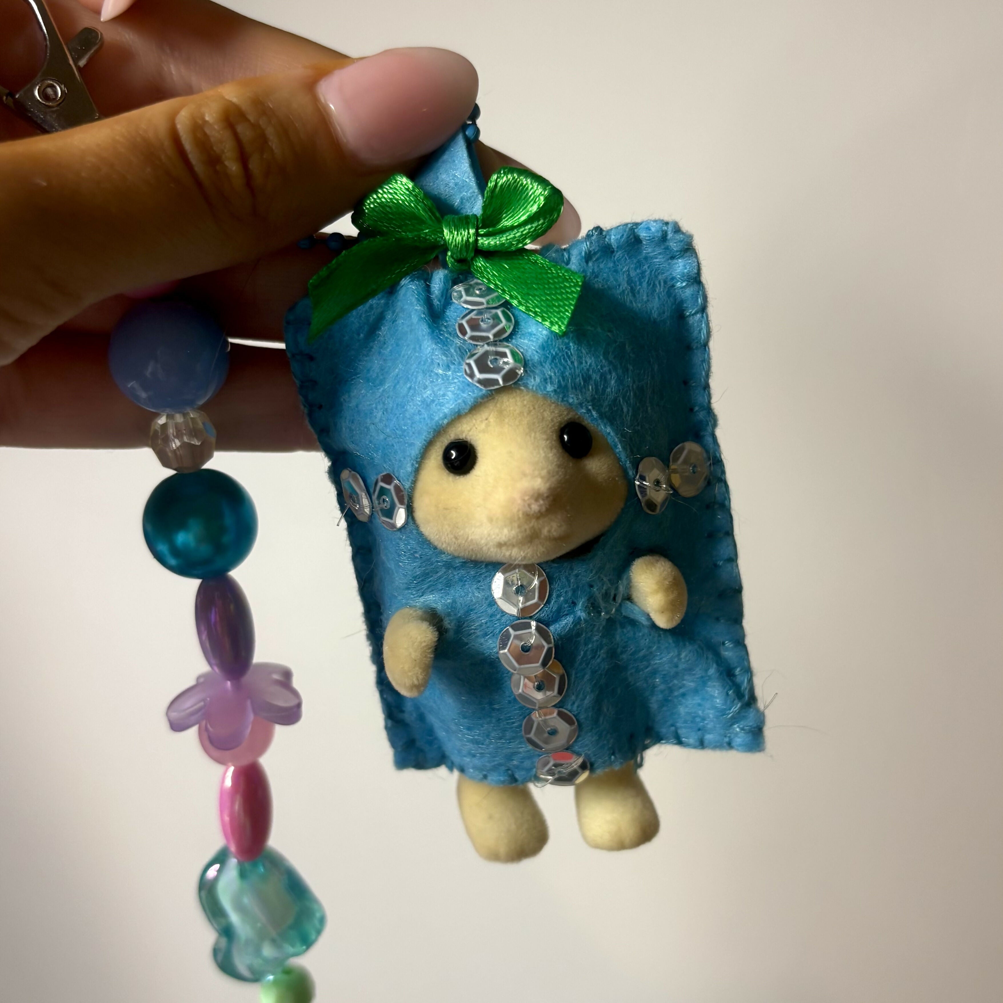 Present Felt Keyring