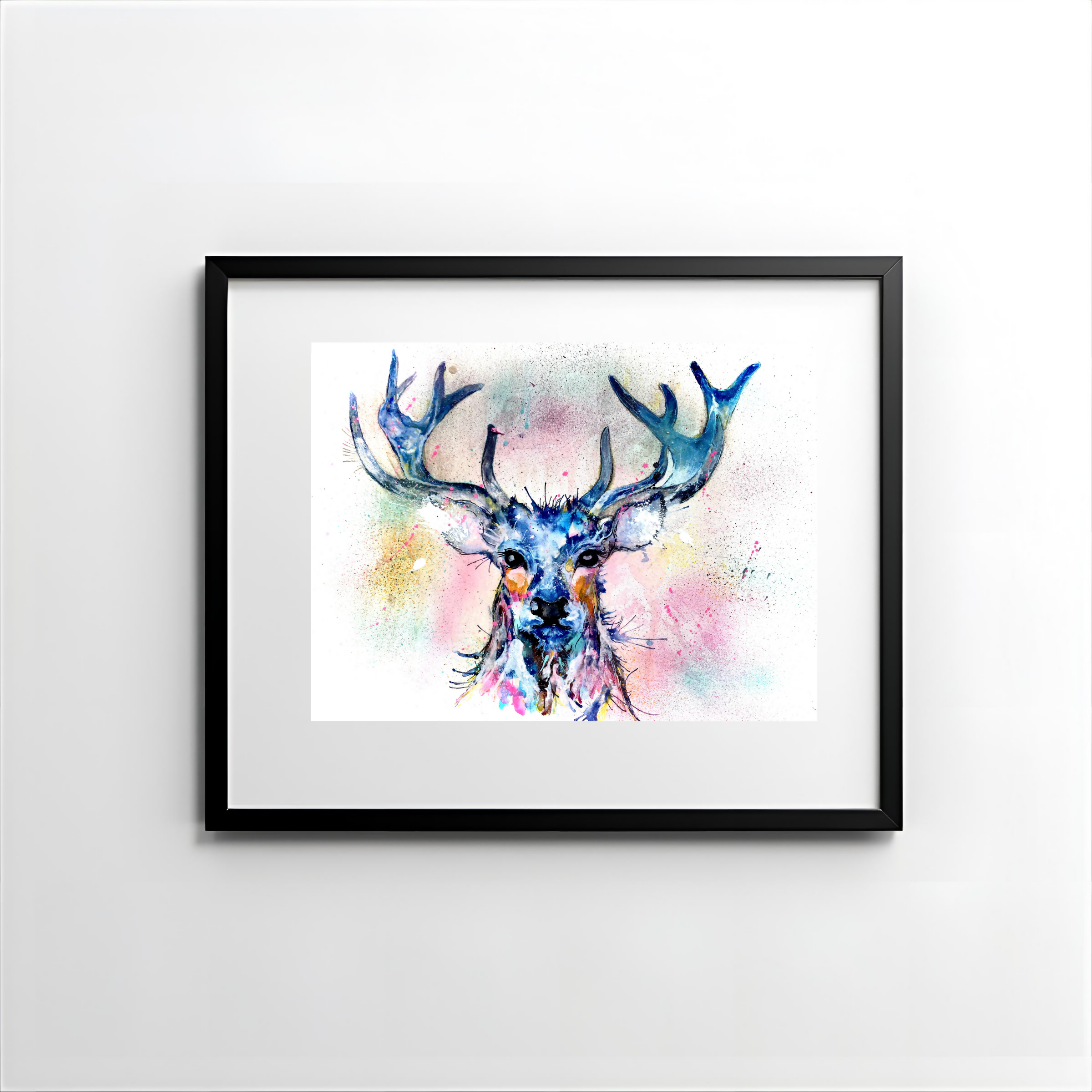 GICLÉE FINE ART PRINT OF MAGNIFICENT STAG