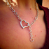 Sterling Silver Loveheart Sprite Necklace