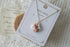 Little Flower Charm Necklace