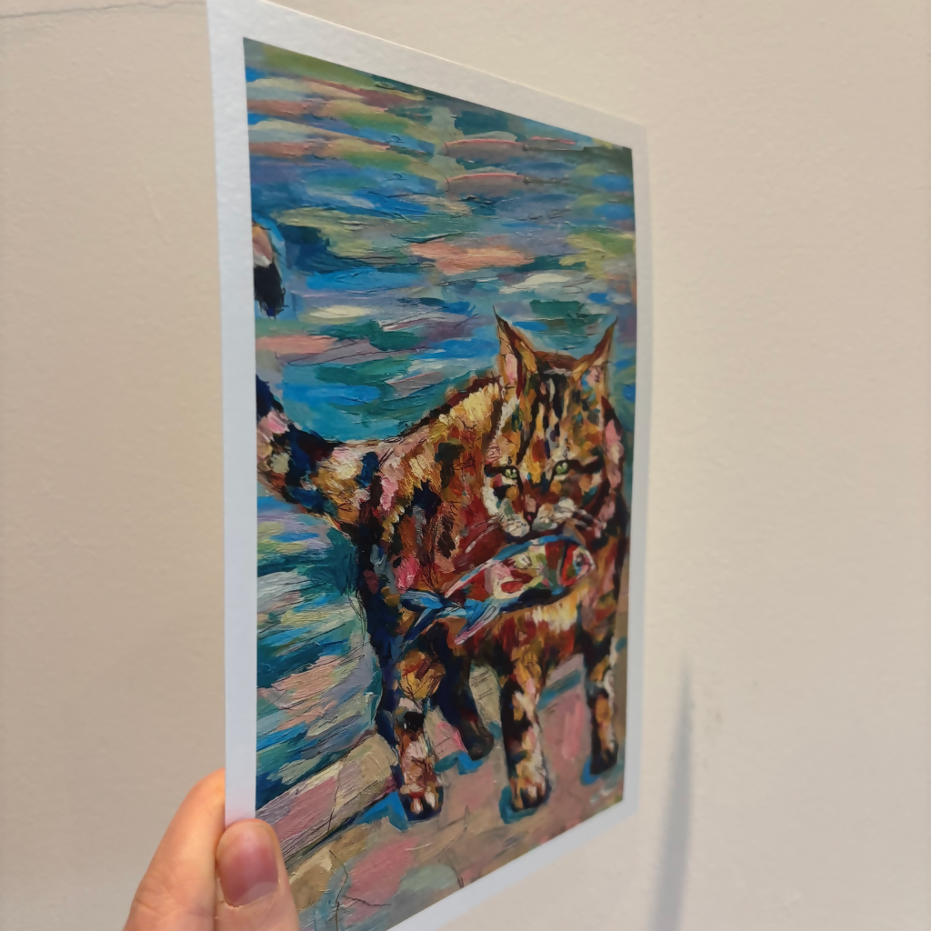 A5 Cat Print