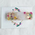Stainless Steel Real Dried Gypsophila Flowers and Pearls Hair Clip