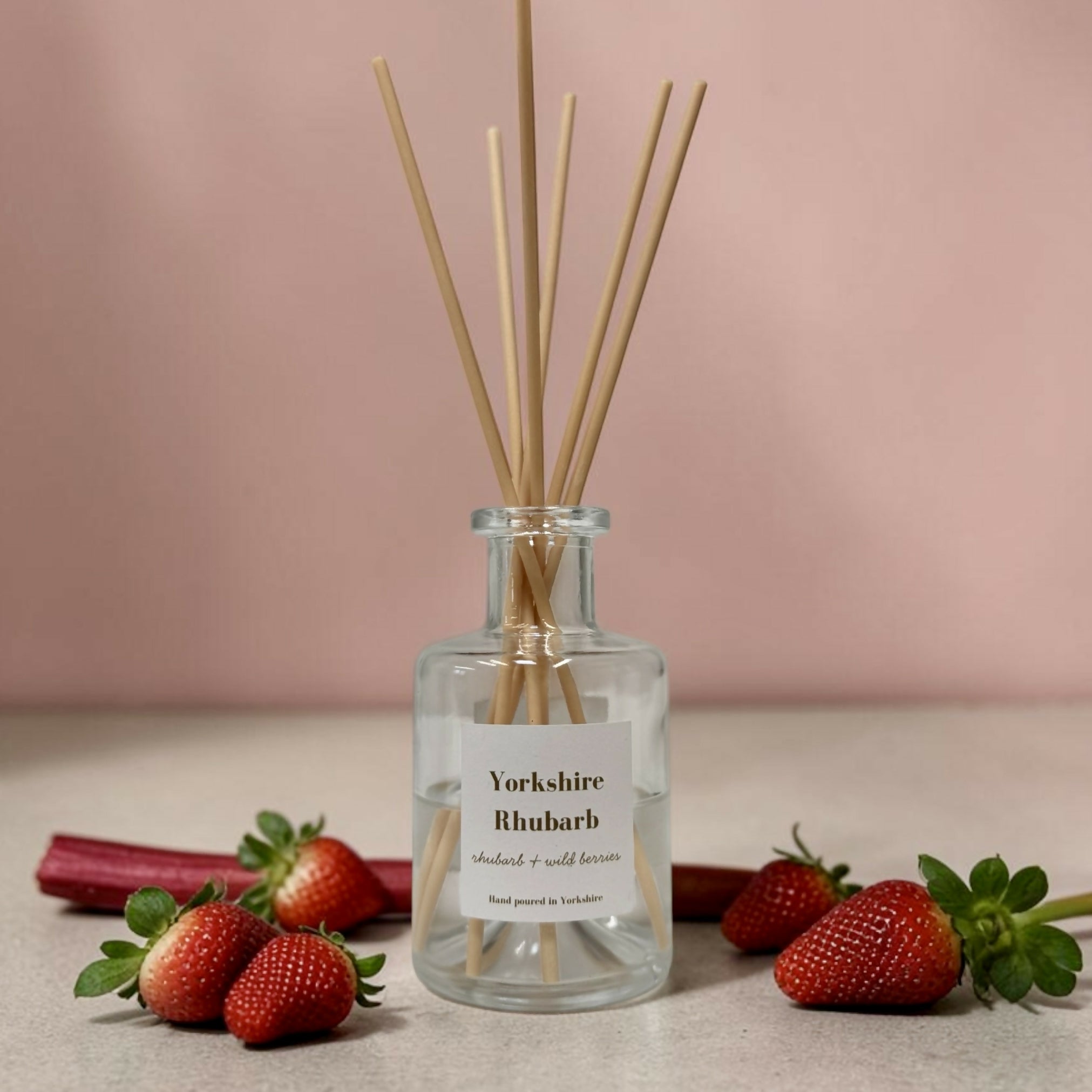 Yorkshire Rhubarb - Rhubarb and Wild Berries Reed Diffuser - 100ml