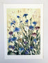 Cornflowers A4 print