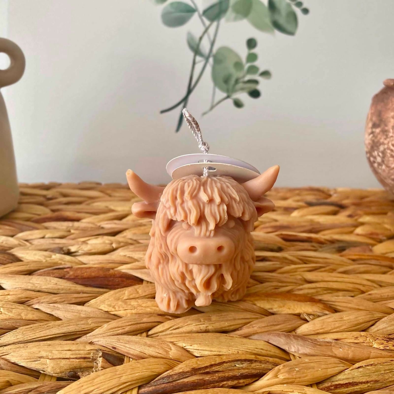 Highland Cow Candle