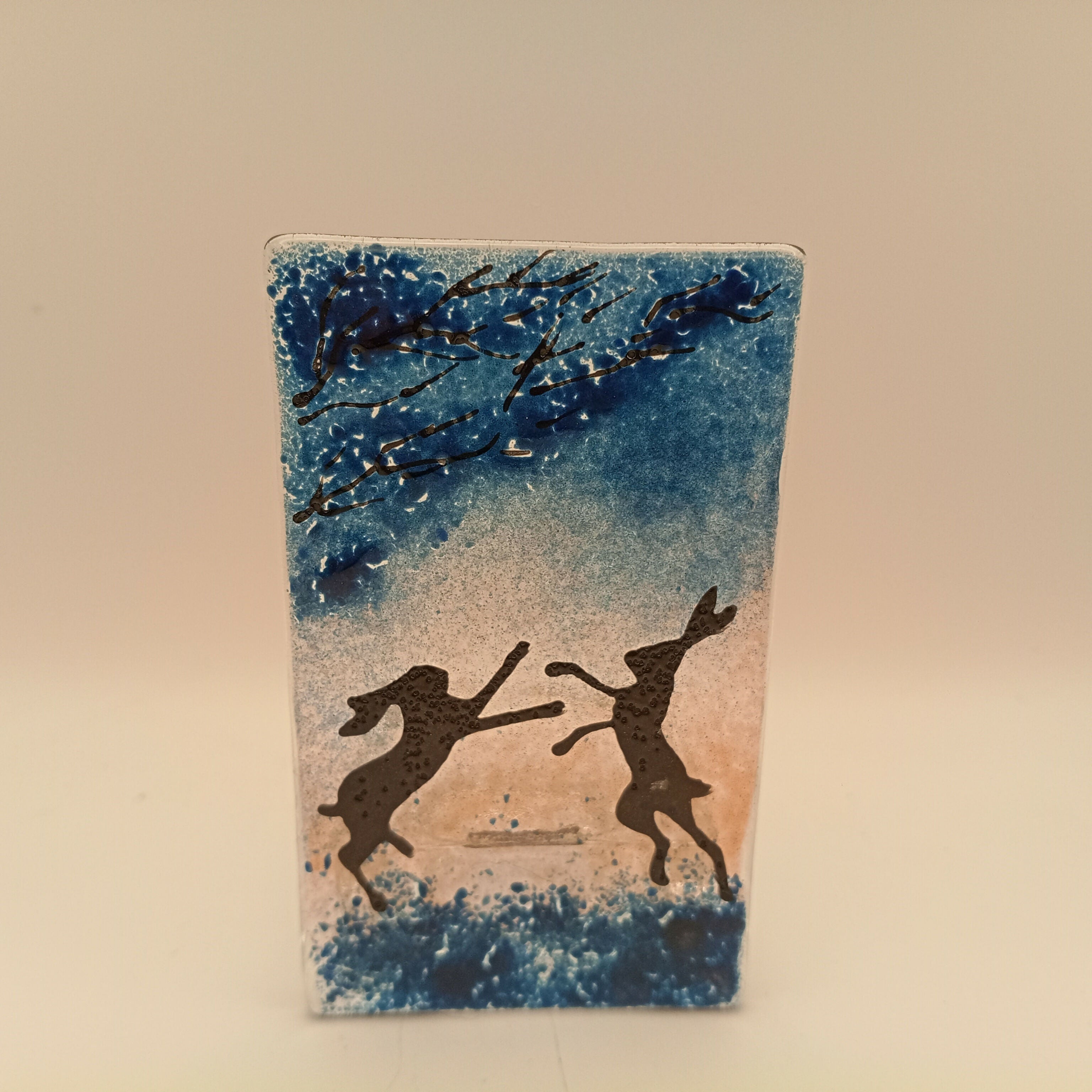 Silhouette Hare Tealight