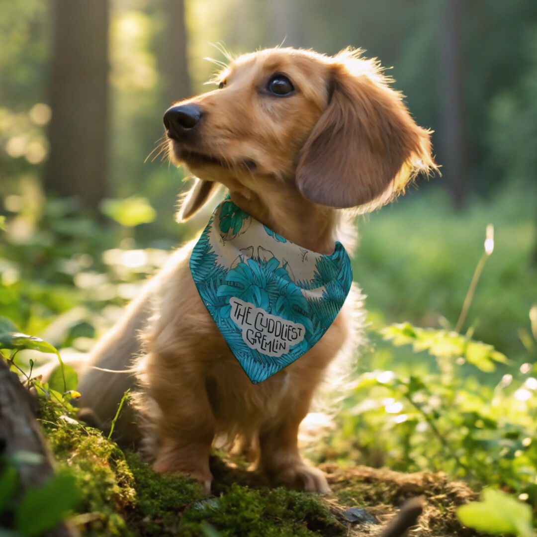 The Cuddliest Gremlin Pet Bandana