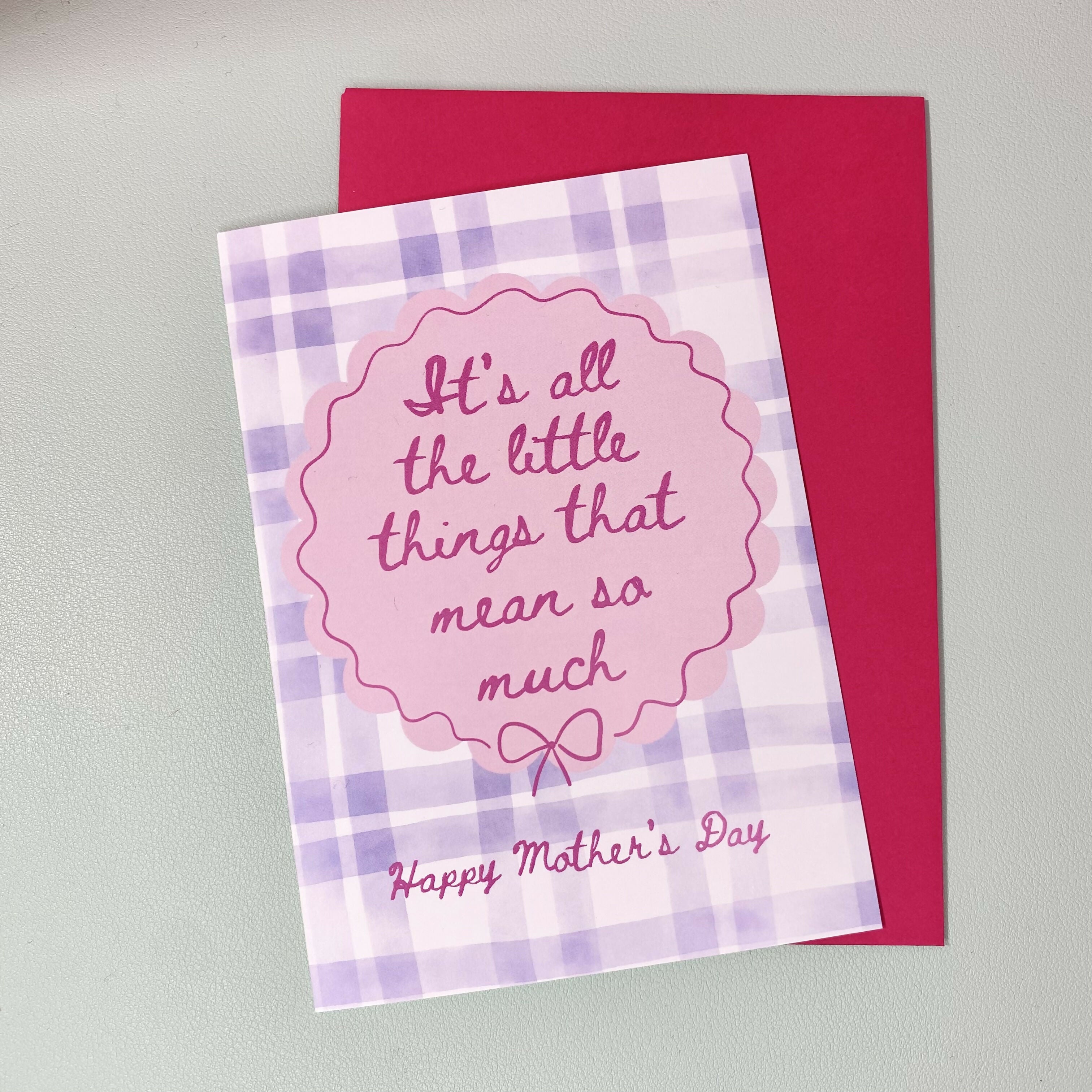 All The Little Things Mother’s Day Card