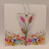 Fused Glass Flower Card