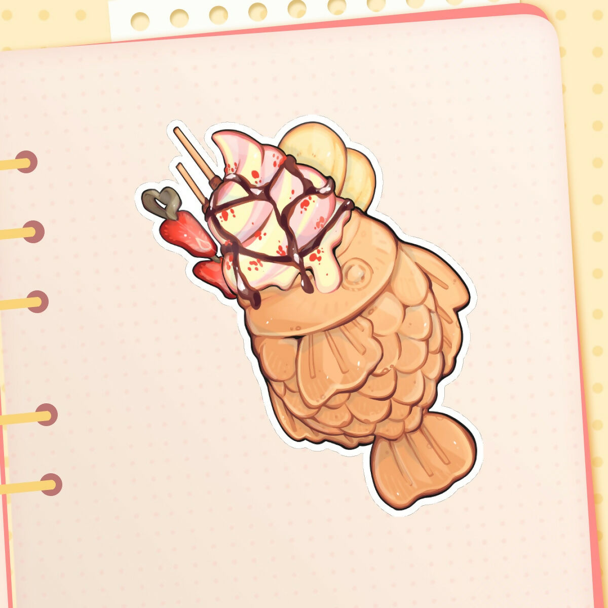 Food Themed Stickers
