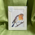 Robin Fine Art Print | Luxury Velvet Fine Art Print | Garden Bird Decor